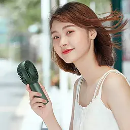 Портативний вентилятор Xiaomi JisuLife Handheld Fan Life6 (FA20X) Green - мініатюра 5