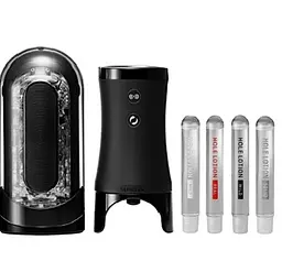 Мастурбатор Tenga Flip Zero EVR Electronic Vibrotation, 16х5 см (чорний)