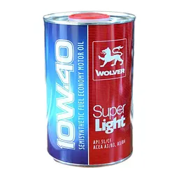 Автомобільна моторна олива WOLVER Super Light 10W-40 1л - мініатюра 1