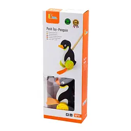Дерев'яна каталка Viga Toys Пінгвінчик (50962) - мініатюра 2