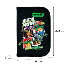 Пенал без наповнення Kite Ninja Turtles (NT26-622) - мініатюра 6