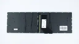 Клавіатура для ноутбука ACER (E5-522, E5-573) rus, black, без фрейма, підсвічування клавіш