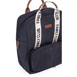 Рюкзак Childhome Family club canvas black (CWBPSCBL) - мініатюра 2