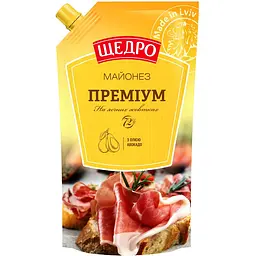 Майонез Щедро Преміум 72%, 550 г (783905)