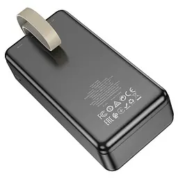 Універсальна мобільна батарея Power bank Hoco J91B 30000mAh (Чорний) - мініатюра 2
