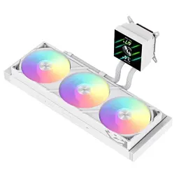 Система рідинного охолодження Gamemax GLACIER 360 LCD WH - мініатюра 4