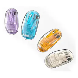 Мишка XO M12 Wireless Transparent/White (M12 White) - мініатюра 5