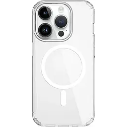 Чохол WiWU Magnetic Crystal Case для Apple iPhone 15 Transparent [96951] - мініатюра 2