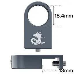 Тримач для трубок 17мм Chihiros Metal Pipe Clamp 17мм - мініатюра 3