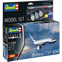 Збірна модель-копія Revell набір Літак Boeing 737-800 1:288 (RVL-63809) - мініатюра 3
