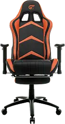 Геймерське крісло GT Racer чорне з помаранчевим (X-2534-F Black/Orange) - мініатюра 2