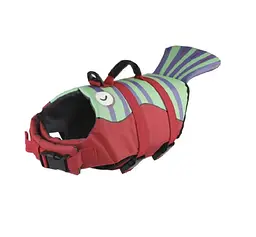 Рятувальний жилет для собак Derby Fish Design Red - мініатюра 2