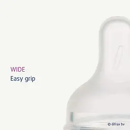 Соска силіконова Difrax S-bottle Wide М 2 шт. (676) - мініатюра 4