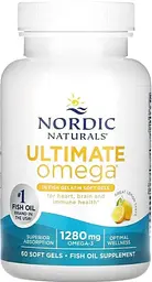 Омега-3 (риб'ячого жиру) Nordic Naturals Ultimate Omega 640 мг 60 гел капс лимон