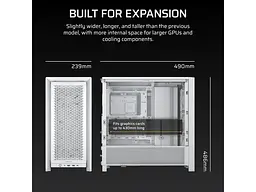 Корпус Corsair Frame 4000D RS White (CC-9011313-WW) - мініатюра 4