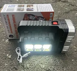 Акумуляторний ліхтар прожектор Hotter Mouse 7702-B із сонячною панеллю - мініатюра 9
