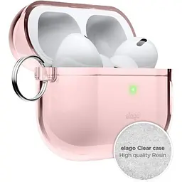 Чохол Elago Clear Hang Case Lovely Pink для AirPods Pro 2nd Gen (EAPP2CL-HANG-LPK) - мініатюра 4