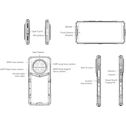 Смартфон Doogee DK10 12/512 Gb Kevlar Black (чорний) - мініатюра 10