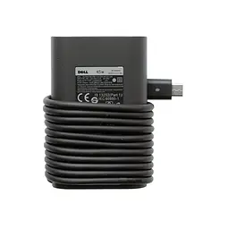 Блок живлення (зарядка) для ноутбука Dell 45W (5V/20V - 2A/2.25A Type-C) USB-C конектор LA45NM150 0HDCY5, 45W, 2A, 2.25A, USB Type-C - мініатюра 2