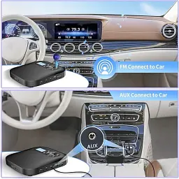 Портативний CD-програвач DESOBRY CD5196B Black - мініатюра 5