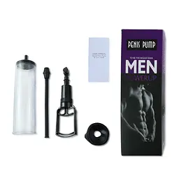 Вакуумна помпа з ручним насосом Men Powerup Black Men Powerup SO2457 91720