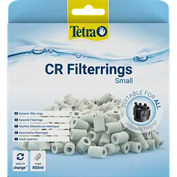 Наповнювач для зовнішнього фільтра EX Tetra Filter Rings, 800 мл (керамічні кільця)