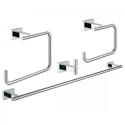 Набір аксесуарів Grohe Essentials Cube 40778001, Хром