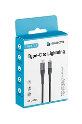 Кабель BRAID2 Type-C - Lightning 30w 1.2m (GB-CL13BK) Чорний - мініатюра 4