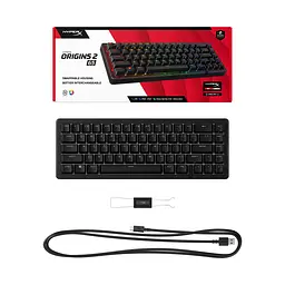 Клавіатура HyperX Origins 2 65 HX Red USB Black (B4QS3AA) - мініатюра 7