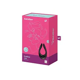 Вібратор для пар Satisfyer Endless Joy Black, 3 незалежні мотори, багатофункціональний - мініатюра 4