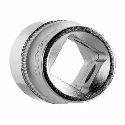 Насадка шестигранна коротка 1/2" 19мм CrV ULTRA (6070192) - мініатюра 8