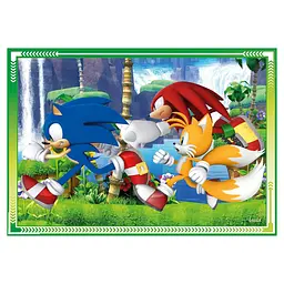 Пазл 4 в 1 Clementoni Sonic: 12+16+20+24 елементи (21522) - мініатюра 4