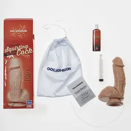 Фалоімітатор Doc Johnson The Amazing Squirting Realistic Cock - мініатюра 4