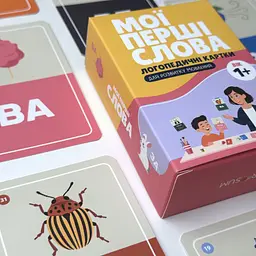 Дитячі логопедичні картки «Мої перші слова» - мініатюра 6