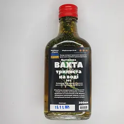 Водна настоянка на траві вахта трилиста бобовник 200 мл