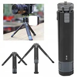 Штатив Ulanzi Vijim Metal Xiaomini Tripod UV-2315 MT-22 Black - мініатюра 6