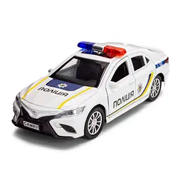 Автомодель дитяча Toyota Camry Поліція TechnoDrive KM250416 масштаб 1:43 - мініатюра 13