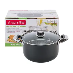 Каструля-фритюрниця Kamille KM-5821 4.0 л