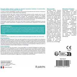 Розігрівальні пластирі Ineldea Artrobiol Patchs Chauffants 8 штук - мініатюра 3