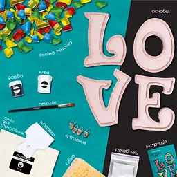 Скляна мозаїка Mosaaro Love (MA4003) - мініатюра 3