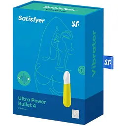Віброкуля на акумуляторі Satisfyer Ultra Power Bullet 4 Yellow - мініатюра 6