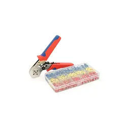 Затискач для клем CINLINELE HCS8 10SA, blue-red, набір наконечників VE0508 VE1508 VE1008 VE4009 VE2508 (HCS8 10SA+VE1020) - мініатюра 4