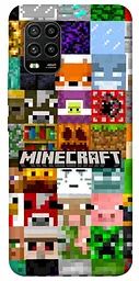 Чохол Demsky Minecraft collage для Xiaomi Mi 10 Lite