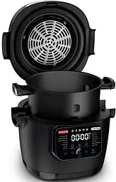 Аерофритюрниця Tefal 2в1 Multicook Actifry MY741CF1, 6 л Чорний 1334Вт - мініатюра 4