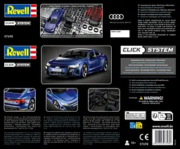 Збірна модель-копія Revell Автомобіль Audi RS e-tron GT 1:24 (RVL-07698) - мініатюра 13