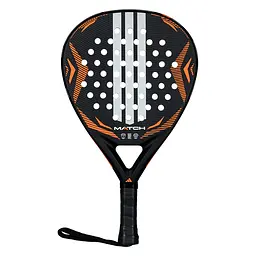 Ракетка для паделу Adidas MATCH BLACK/ORANGE 2026 - мініатюра 1