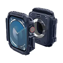 Чохол Spigen Rugged Armor для Apple Watch 10 42mm Navy Blue (ACS08586) - мініатюра 8