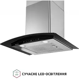 Витяжка Perfelli Grassi 6PWX Inox - мініатюра 3