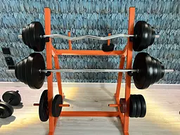 Набір RN Sport 4 грифи + 120 кг дисків + рукавички - мініатюра 6