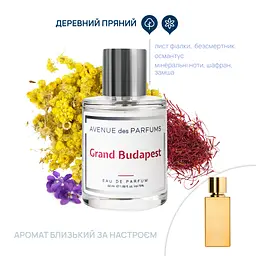 Парфумована вода Grand Budapest Avenue des Parfums 50 мл - мініатюра 2